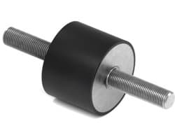Rubbermagazijn - Trillingsdemper Type A 20x15mm - M6 - Set 10 stuks