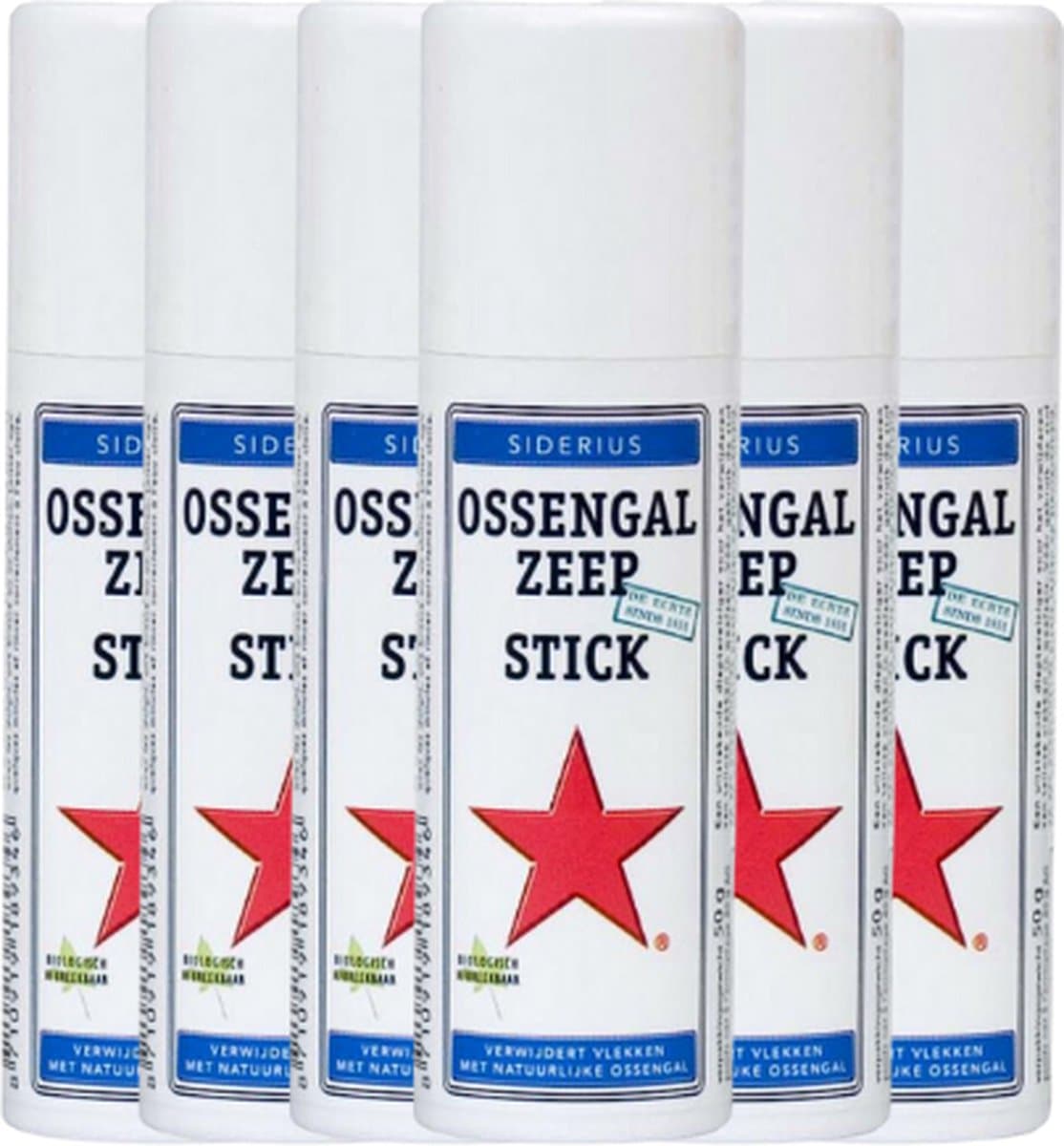 6 x Ossengal Zeep Stick 40 Gram Voordeelverpakking — afbeelding 1