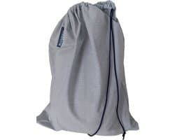 Bluvardi Katoenen waszak -XL - met trekkoord - Plage-Blauw