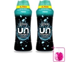 2 x Lenor Unstoppables - Geurbooster - Fris - Non-Stop Frisheid - Grootverpakking - Bulkverpakking - Geurbooster - Douchemop - Frisheid