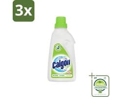 3 x Calgon - Wasmachinereiniger - Gel - Ecologisch - Tegen Kalkaanslag / Wasmiddelresten / Geuren - 750ml - 15 Wasbeurten - Grootverpakking - Wasmachine Reiniger - Wasmachine Onderhoud - Kalk Verwijderaar - Wasmiddelresten - Geur Neutraliserend