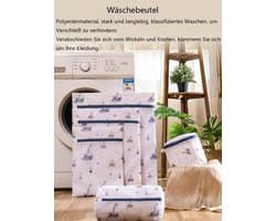 5x Wasmachinewasnetten - Set Fijne & Grove Machinewasbescherming