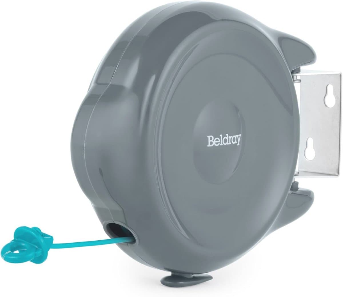 Retractable Clothesline 15m met Anti-Slack Hook en Swivel Wandbeugel – Ruimtebesparend en Veilig — afbeelding 1