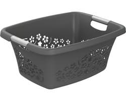 Rotho Flowers Wasmand 25L Antraciet