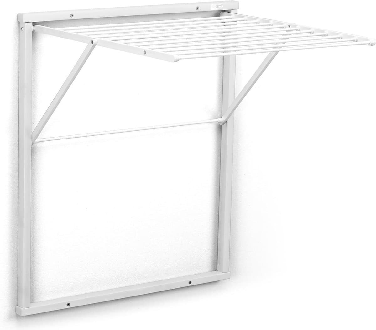Equivera Wanddroogrek - Wanddroogrek Inklapbaar - Droogrek - Wand Droogrek - Wasrek Hangend - Schuifbaar — afbeelding 1