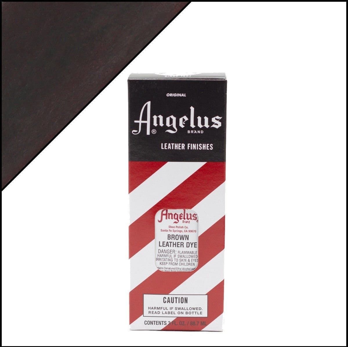 Angelus Leather Dye - Indringverf - voor leer - 90 ml - Bruin — afbeelding 1