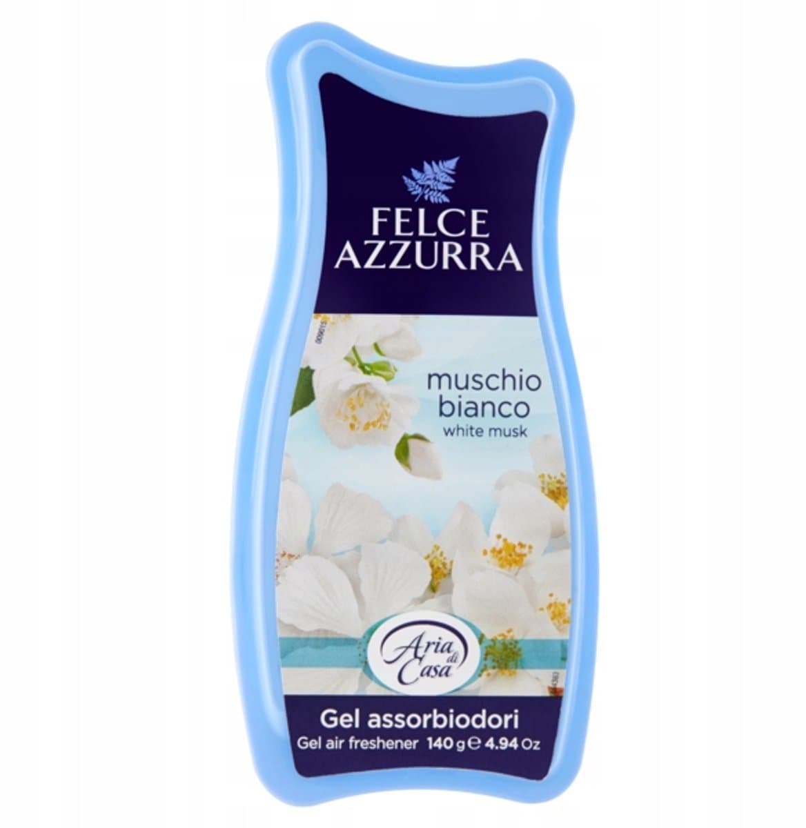 Felce Azzurra - Gel Luchverfrisser - Witte Musk - 140g — afbeelding 1