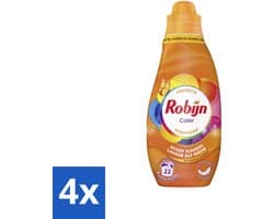 4 x Robijn – Vloeibaar Wasmiddel – Klein & Krachtig Classics Color - 665 ml - Kleurbehoud - Kleurherstel - Kleurserum - Wasmiddel Kleur - Wasmiddel Voor Gekleurd Was