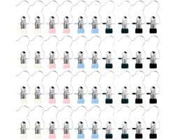 Wasknijpers 40 Stuks - Roestvrij Staal - Draagbare Haken - Antislip - Multifunctioneel - Ruimtebesparend - Hangclips