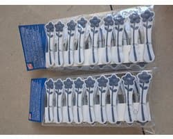 W5 Wasknijpers 36 stuks - knijpers - met soft grip