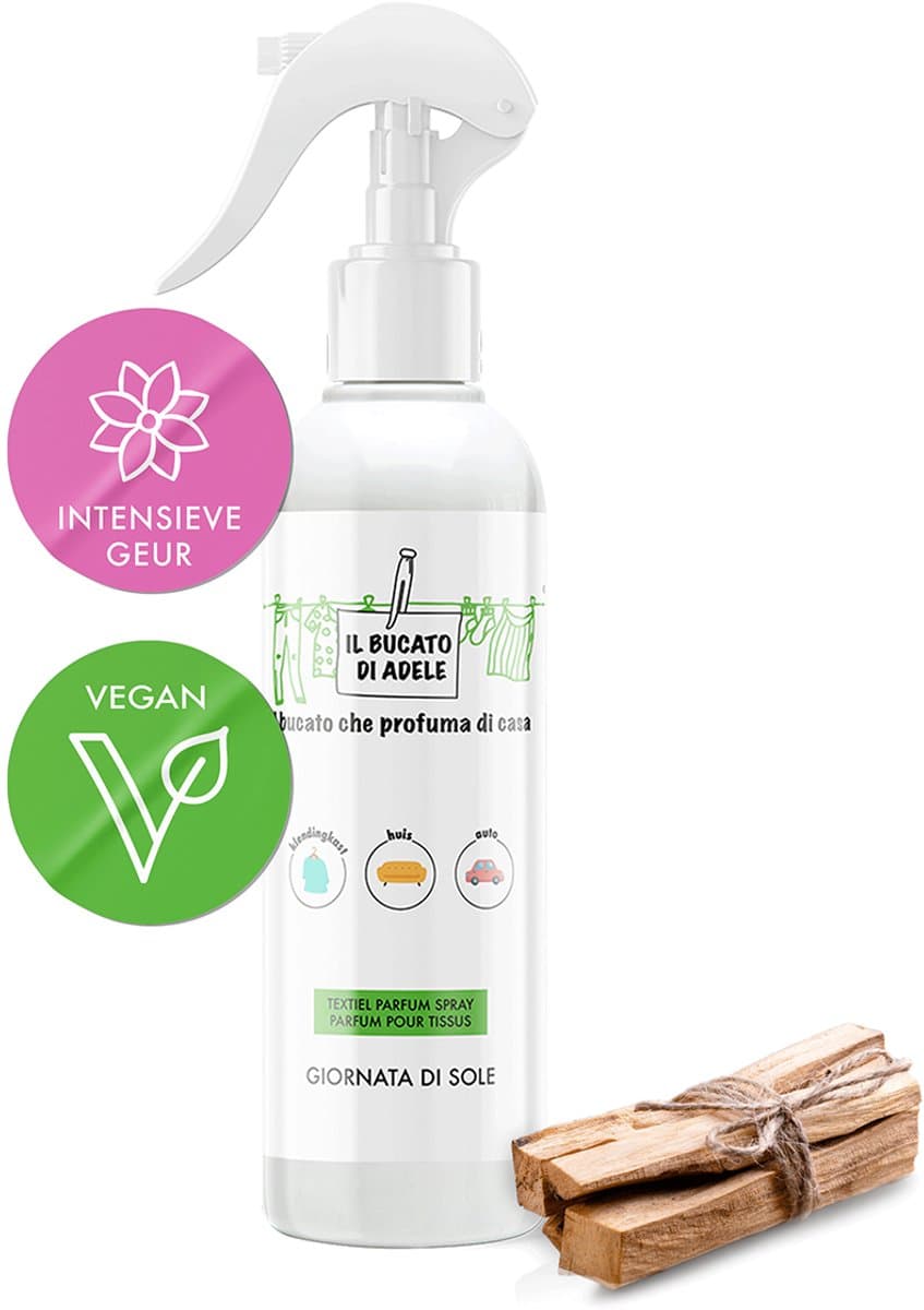 Il Bucato di Adele Parfum Textiel Spray Zonnige Dag 250ml — afbeelding 1