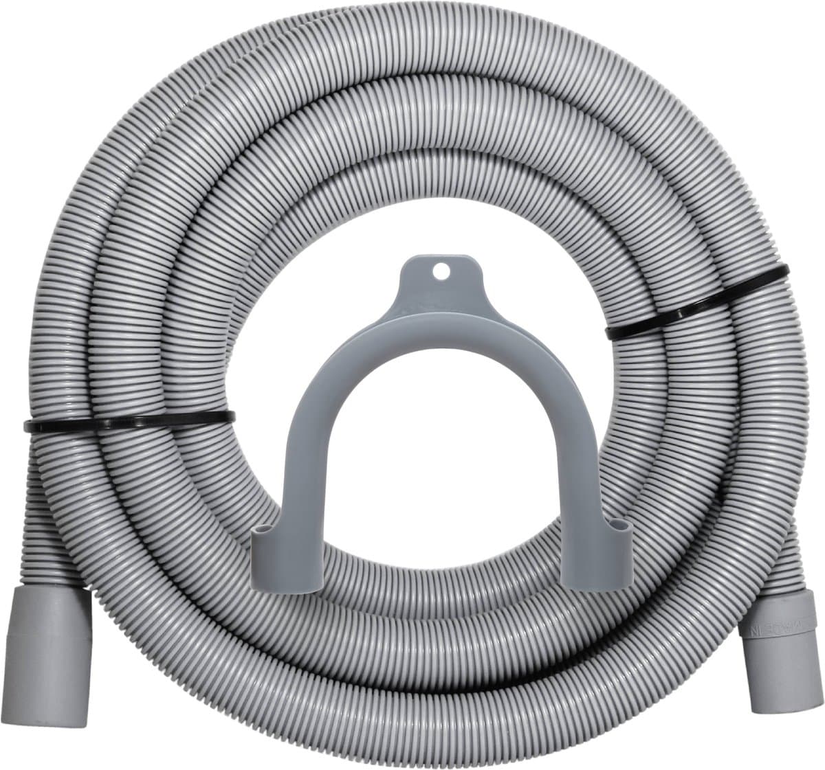 Dparts afvoerslang 3,5m - 19x22mm - voor wasmachine en vaatwasser - inclusief bocht - universeel afvoer waterslang - 350cm - 3,5 meter — afbeelding 1