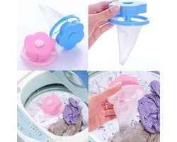Pet Hair Remover - 2 Stuks Blauw - Wasmachinebal - Handig voor huisdierharen - Huisdierharen verwijderen - Anti-haren - Drogerbol anti-haren - E1.2