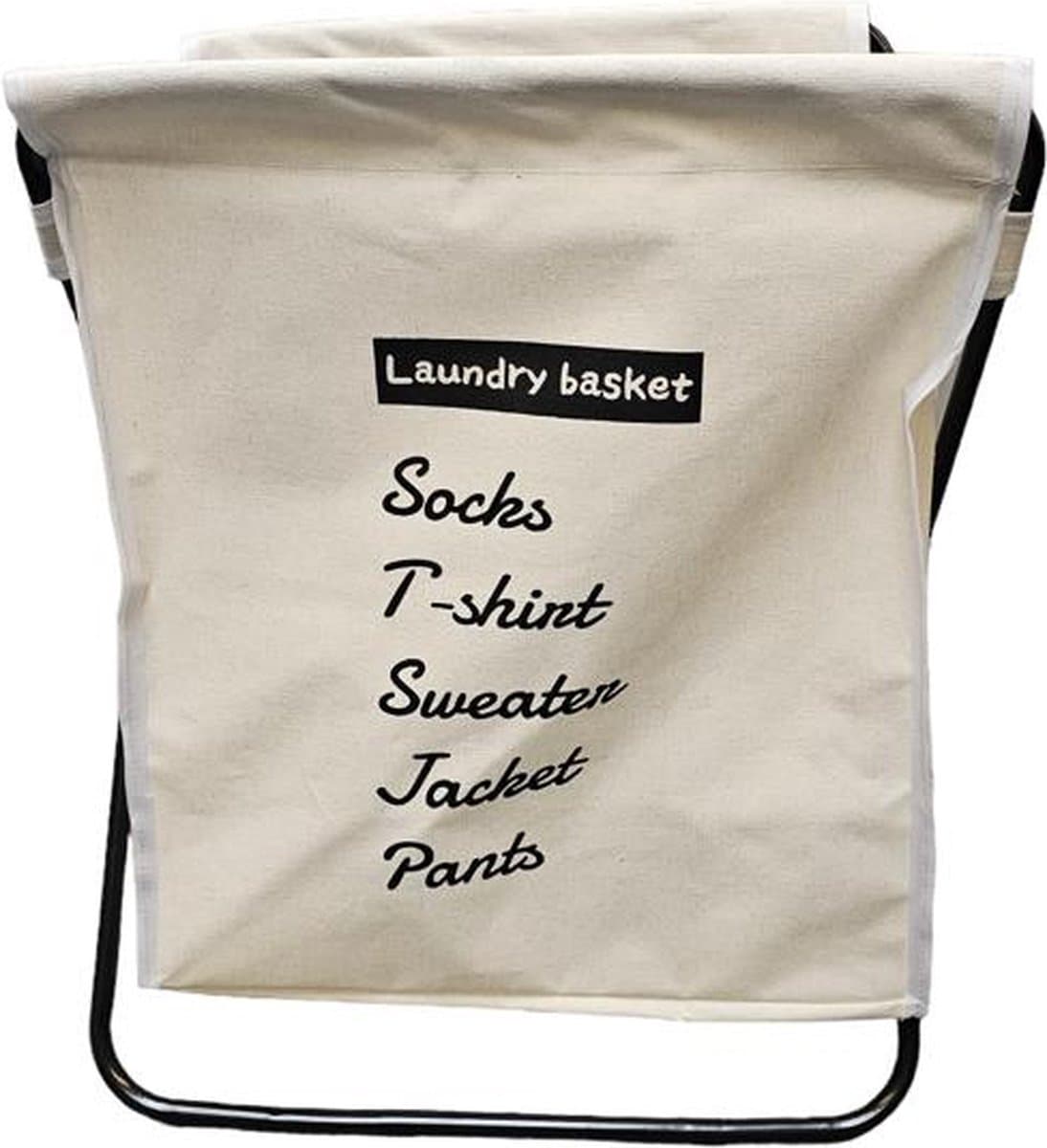 Wasmand-wasmanden-wasmand opvouwbaar-wasmand metaal fout-30*45*50 cm-opslagmand-wasmanden-washandjes-wasbox-heupwasmand — afbeelding 1