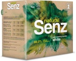 NATURALSENZ - WASMIDDEL - WIT - MILIEUVRIENDELIJK - 1,04 KG