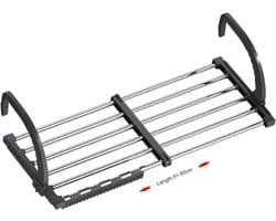 QPFO® Wasrek Hangend voor Trapgat – Ruimtebesparend Droogrek – Stevig & Duurzaam – Ophangsysteem voor Binnen