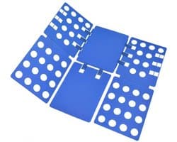Opvouwbaar T-shirt wasbord, 3 T-shirt vouwborden (blauw, 3 borden)