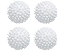 Allecto - Herbruikbare Droogballen - Fluffy Wasgoed - Milieu-vriendelijk - Set van 4 - Veilig en efficiënt - Droogballen - Geschikt voor Wasmachine