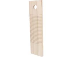 Houten Waskom - Handwas Plank - Kleding Wassen - Massief Hout - 45 x 13 cm - Beige