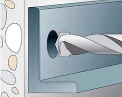Boutanker FAZ II - Doorsteekanker Betonanker - Zware Lasten Bevestigen - Hoog Draagvermogen Spreidclip - M10 x 143 mm - Zilver