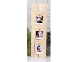 Mini Wasknijpers - Houten Knijpers - Decoratie Ophangen - Decoratieve Accessoires - 30 mm 24 stuks - Houtkleur
