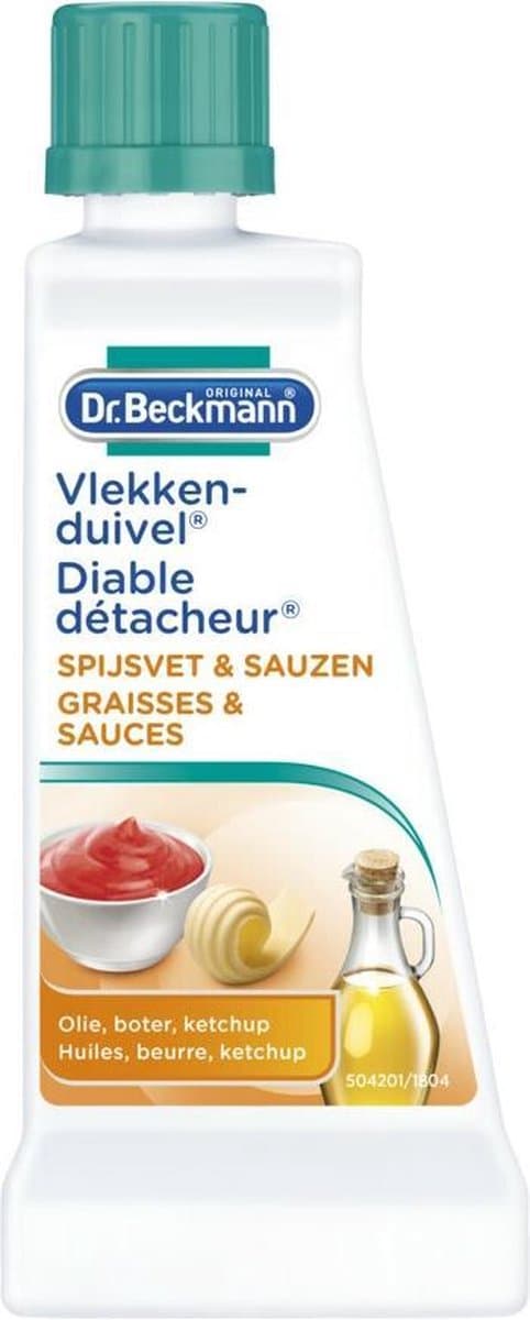Dr. Beckmann Vlekkenduivel Spijsvet & Sauzen 50 ml — afbeelding 1