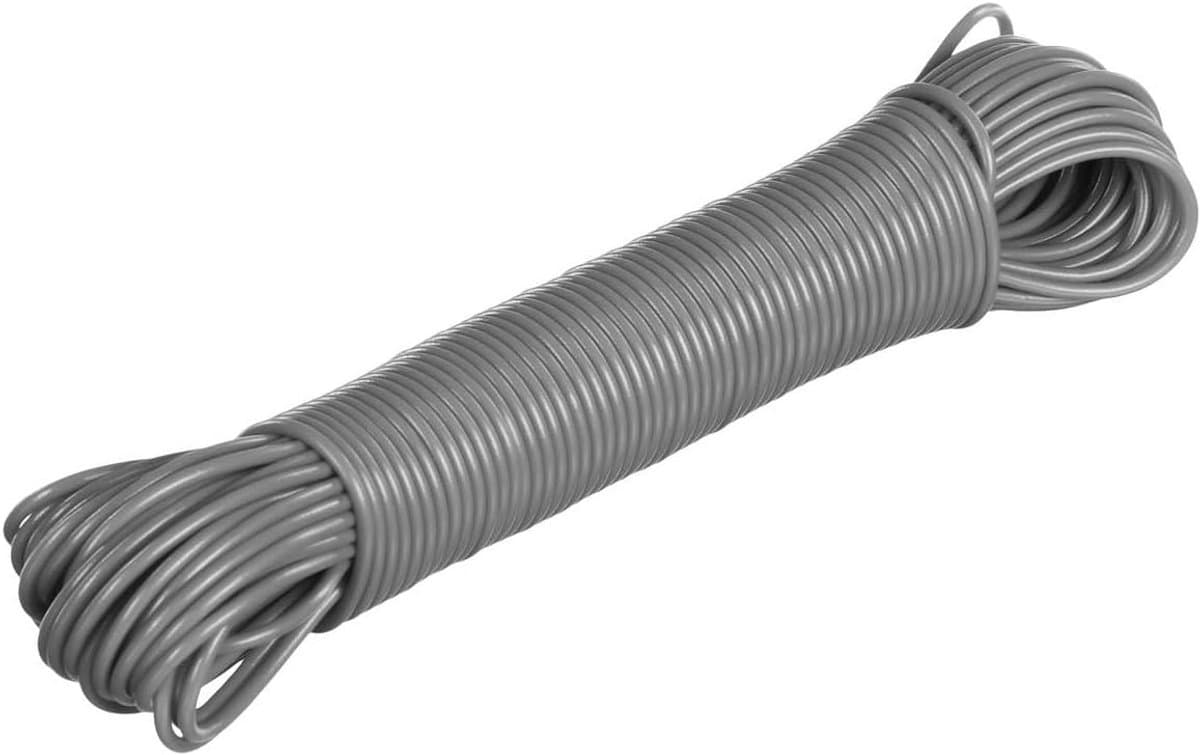 Stevige waslijn 20 meter - Polypropyleen en PVC drooglijn — afbeelding 1