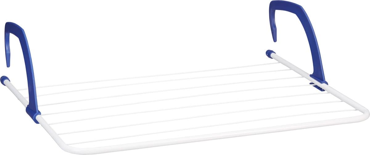 hangdroogrek - 4,8 m drooglengte - balkon - radiator - klein - wit — afbeelding 1