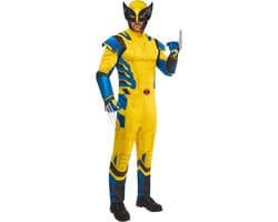 1001390S Deadpool Wolverine Volwassen Fancy Dress Mannen, Veelkleurig, S