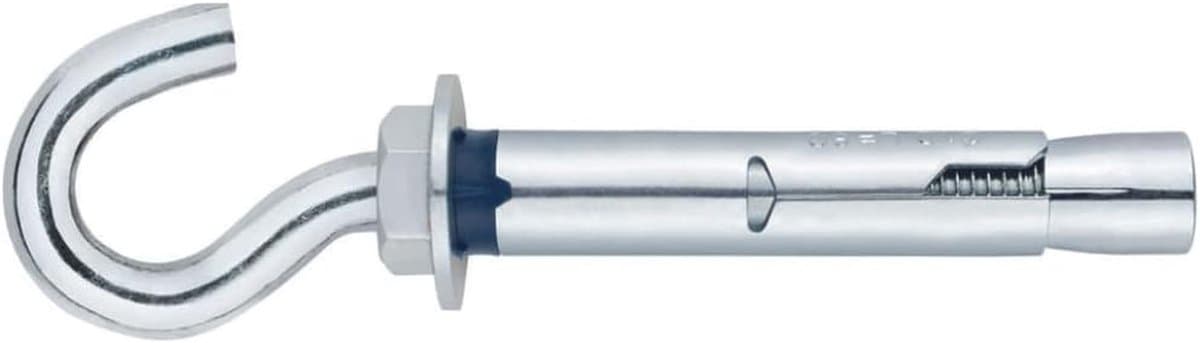 Keilankers Hoge Belastingen - Verankeringsbouten - Stevig Bevestigen - Gegalvaniseerde Coating - M8 x 60 mm - Zilverkleurig — afbeelding 1