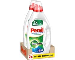 Persil Vloeibaar Wasmiddel - Ultra Concentrated Universal - Witte & Gekleurde Was - 2 x 62 wasbeurten | 124 wasbeurten | Voordeelverpakking