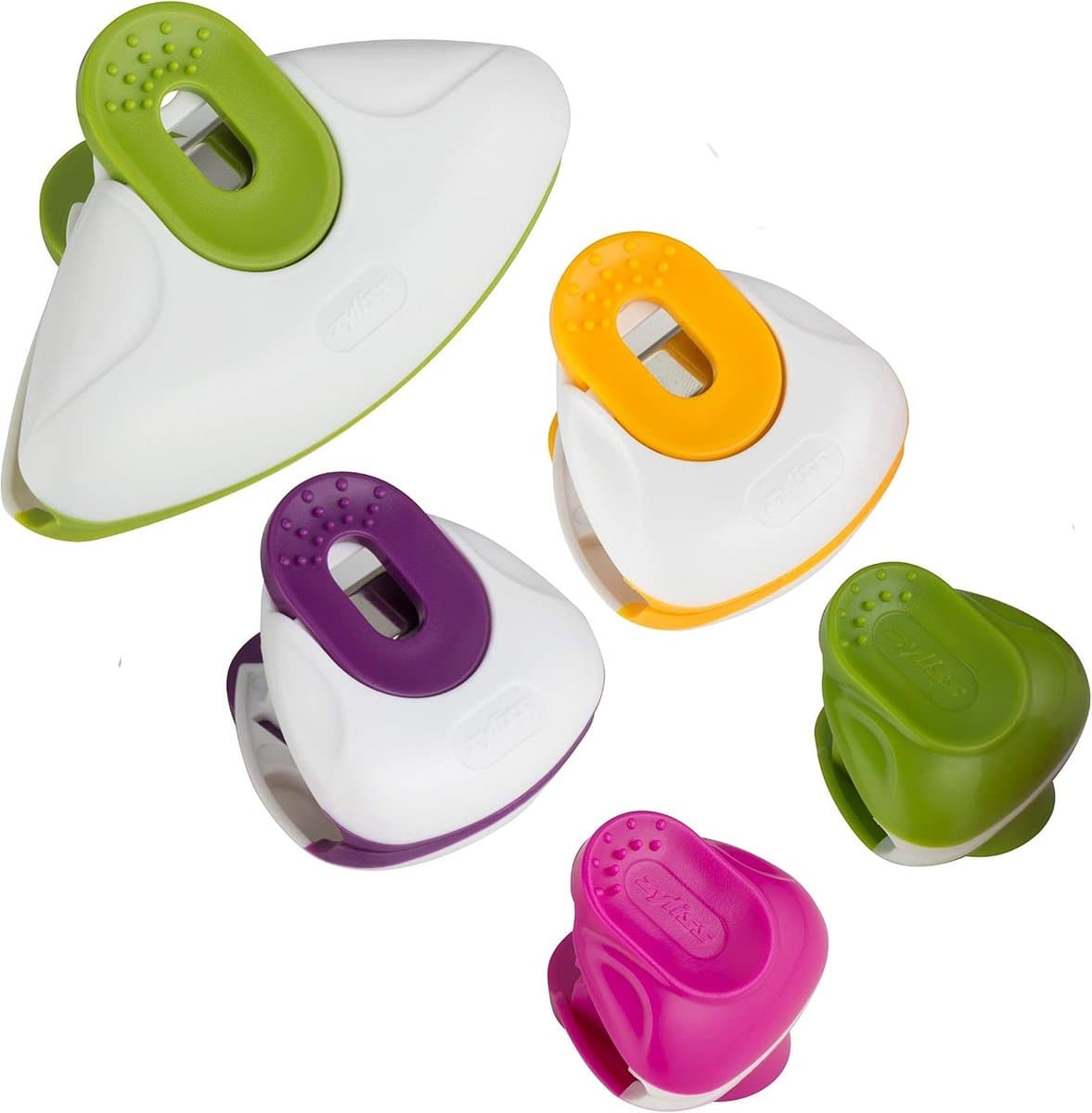 E990032 Clip-All Zak Klemmen, Kunststof, Veelkleurig, Multifunctionele Tasclips, Meerdere Maten, Vaatwasserbestendig, 5 Jaar Garantie — afbeelding 1
