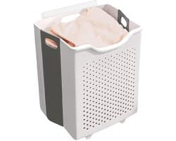 Omgoods - Vouwbare Wandopbergmand voor Wasgoed 29 x 28 x 16 cm