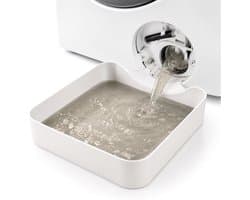 Lekbak wasmachine - 17,8 ×17,8cm - Lekbak voor Wasmachine en Vaatwasser - Vloerbescherming tegen waterschade - Gemakkelijk afspoelen en afvegen - universele - Eenvoudige installatie zonder gereedschap - wateropvangbak voor kelder, woning, camper