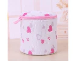 Waszak – Set van 3 – 15 x 16 cm – Wasnet – Lingeriewaszak – Wasnet voor bh's – Waszak – Ophangbaar – Machinewasbaar – Lichtgewicht – Draagbaar – Waszak van mesh – Geschikt voor ondergoed, sokken, enz.