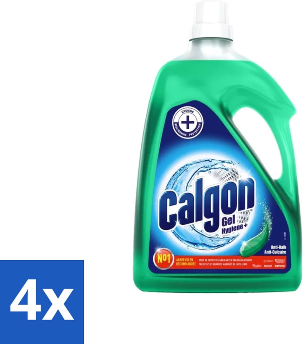 Calgon - Wasmachinereiniger - Tegen Kalkaanslag / Wasmiddelresten / Geuren- 2.25L - 45 Wasbeurten - Voordeelverpakking - 4 stuks — afbeelding 1