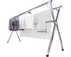 Luvetrex ® Opvouwbaar en Verstelbaar RVS Droogrek voor Binnen en Buiten Gebruik — afbeelding 1