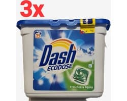 Dash pods Ecodose Alpina Pods - Wasmiddel - 75 wasbeurten (3x25 pods)- Voordeelverpakking