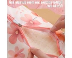 Set van 4 wasnetten met rits, herbruikbare waszakken voor wasmachine, ideaal voor delicate kleding, blouses en sokken