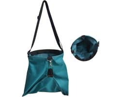 Oogstschort - Plukzak Tuin - Bessen Plukken - Snel Verwijderbare Zakken - 40 x 38 x 28 cm - Groen