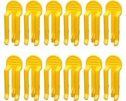 Set van 12 Stevige Clips voor Vuilniszakken - Universele Houder voor Vuilniszakken