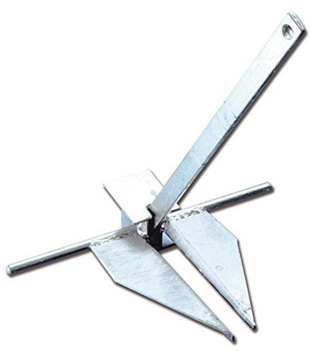 Danforth Anker van Verzinkt Staal 685 mm - 510 mm - 8 kg — afbeelding 1