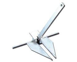 Danforth Anker van Verzinkt Staal 685 mm - 510 mm - 8 kg