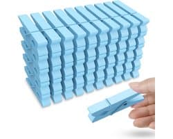 50 Stuks Gekleurde Houten Wasknijpers voor Decoratie en Foto's