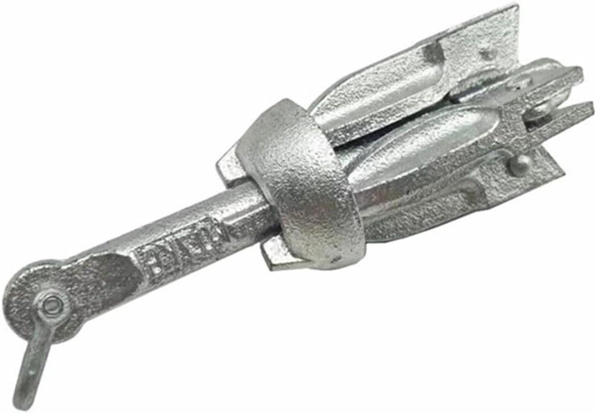 Opvouwbare Boot Anker - Watersport Anker - Boot Stabiliseren - Thermisch Verzinkt - 10kg - Zilver — afbeelding 1