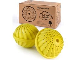 Wasbal voor wasmachine - was zonder wasmiddel - 2 stuks - eco-vriendelijk