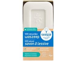 Seepje Waszeep Blok/Vlekverwijderaar - Bergamot & Limoengras - 120 gr
