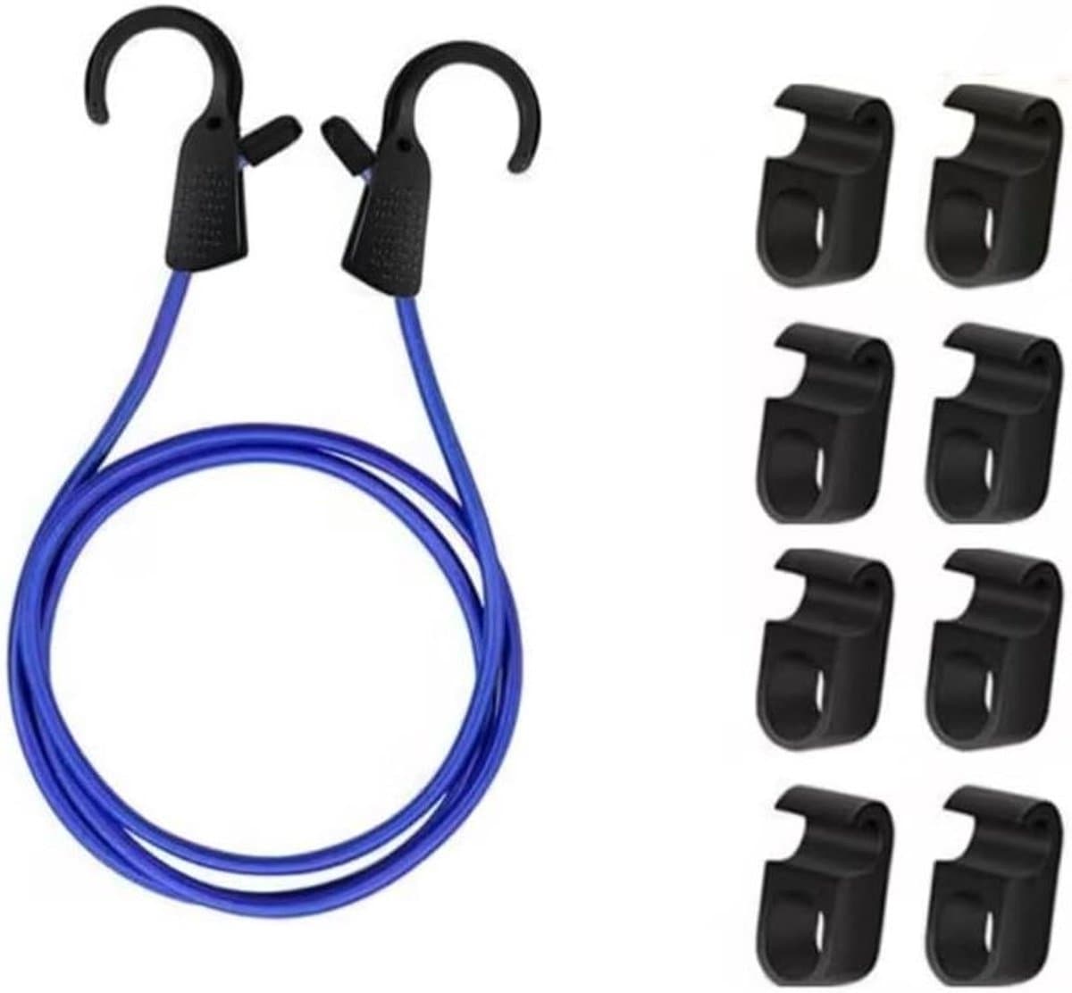 Drooglijn Kofferbak - Bagagenet Elastisch - Kleding Drogen - Verstelbaar Nylon - Universeel - normal — afbeelding 1