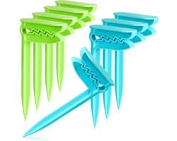 Strandhanddoekclips - 8 stuks - Haring met handdoek klem - Strandlaken klem - Knijpers - Handdoekknijpers - Winddicht - ideaal voor strand, reizen, kamperen of picknicken — afbeelding 1