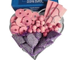 Cederblokken Kledingopslag - Cederballen Ringen - Kasten Opfrissen - 100% Aromatisch Cederhout - 80 Stuks - Natuurlijk